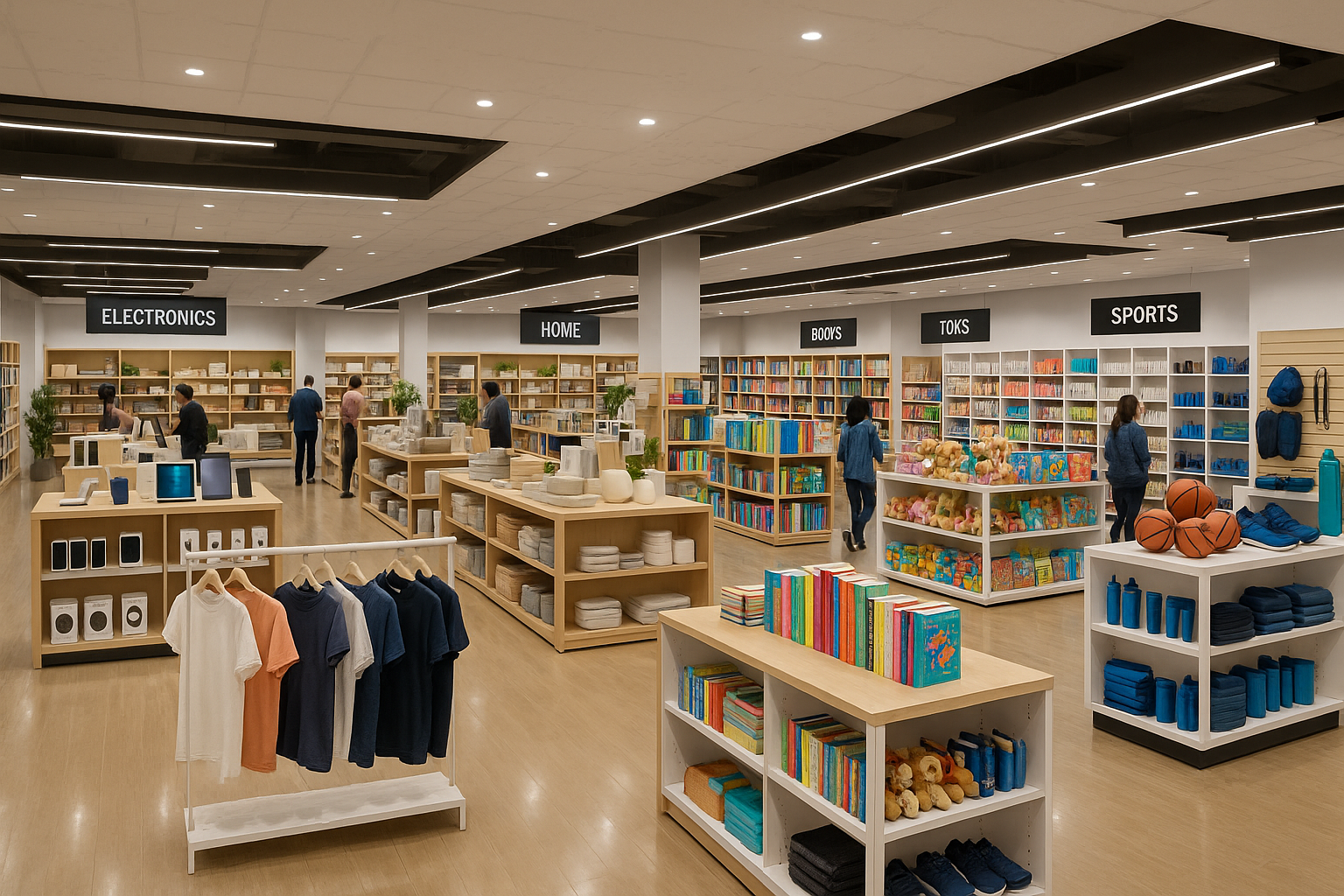 Inside Store of different varies of products
